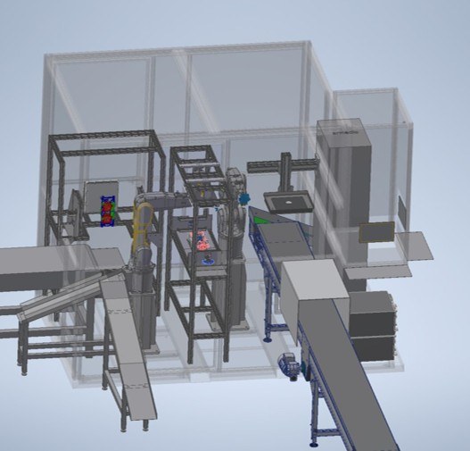 Schema di configurazione della Quality Robocell